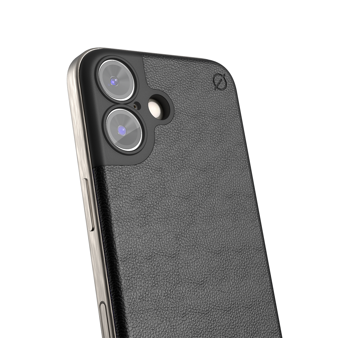 Agave Leather Snap Phone Case for iPhone 16