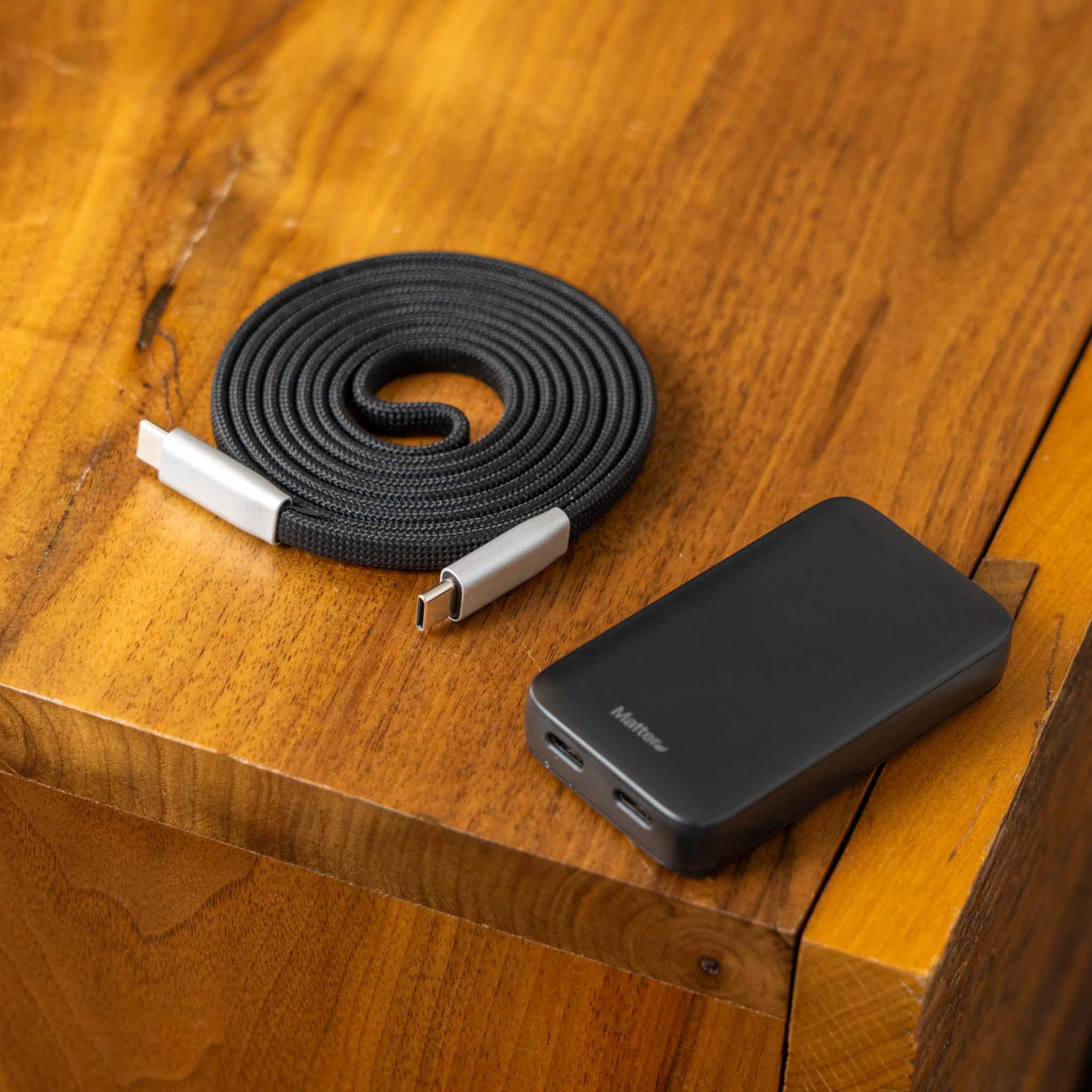 Flat Mag - Magnetic Fast Charge USB-C Cable