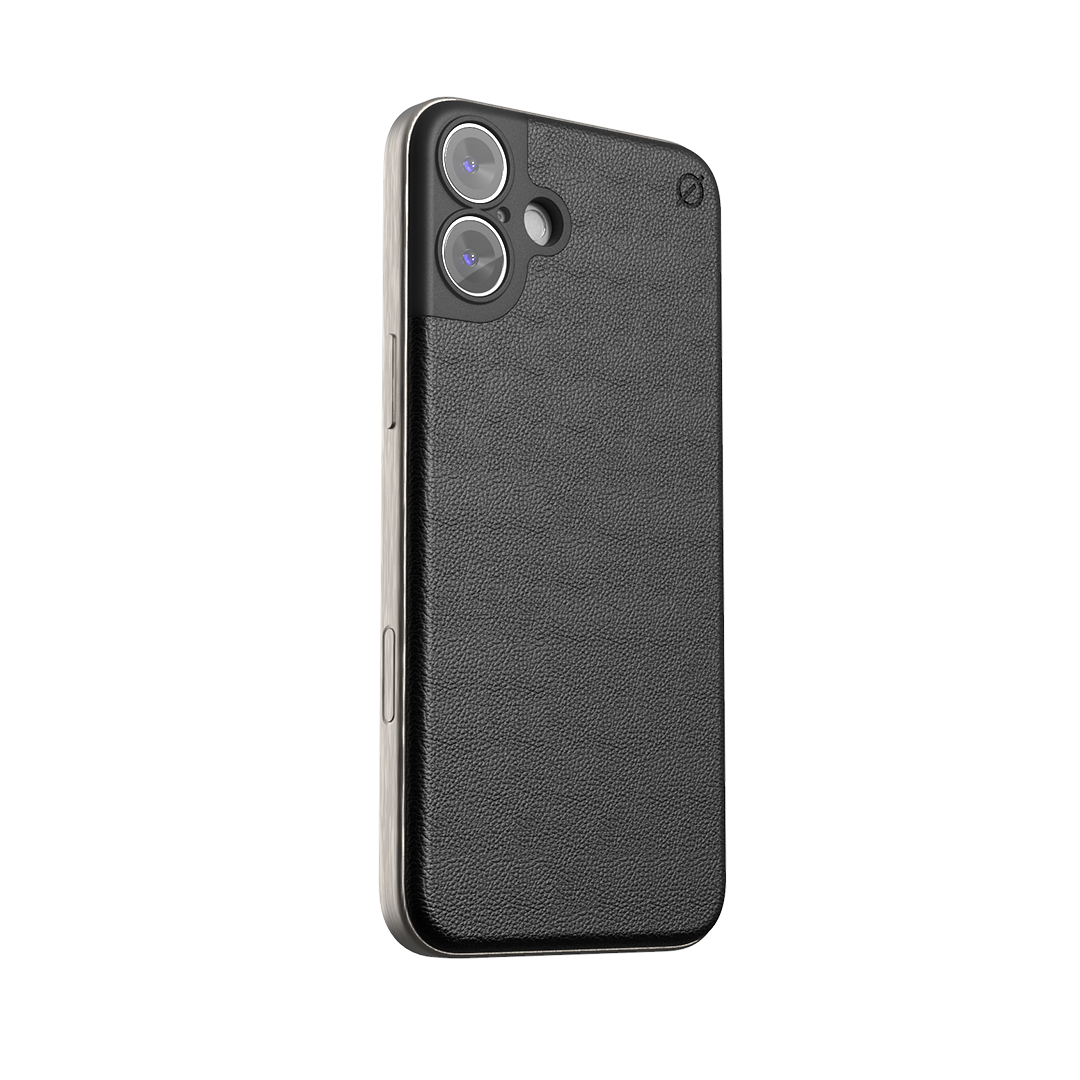 Agave Leather Snap Phone Case for iPhone 16 Plus