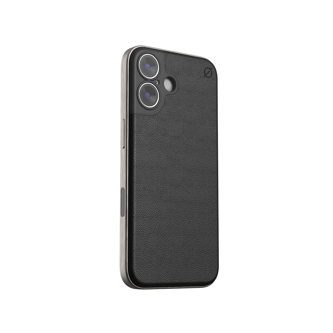 Agave Leather Snap Phone Case for iPhone 16